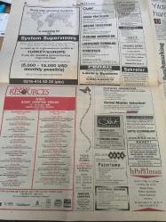 SABAH İŞ PARA İNSAN GAZETESİ DOĞUM GÜNÜ GAZETESİ - 13 ARALIK 1998 -HASAN ÖZCAN - melih arat - ipek özgüden- Adidas - yurtdışındaki iş olanakları - bank kapitalin büyüme stratejisi - yurtbank - Ulusoy travel center - Kenya - Hollanda - Almanya - gentuğ tekstil ürünleri - konsan şirketler grubu - Koç mba- hyundaı- franchise verenler - happy kids- sultanahmet köftecisi - baybars altuntaş - acil durum yönetimi - seminer takvimi - aıds savaşım derneği - kalite köşesi