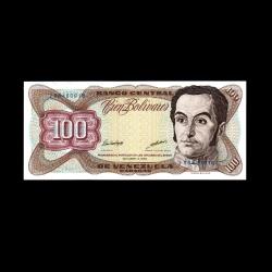 VENEZUELA (1998) - 100 Bolivares (ÇİL 10/10)