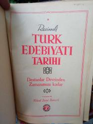 RESİMLİ TÜRK EDEBİYATI TARİHİ (Birinci baskı / İlk basım)