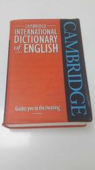 CAMBRIDGE International DICTIONARY of ENGLISH - CIDE .. Paul Procter .. (intermediate and upwards) .. (FIRST published – 1995) .. Flexicover