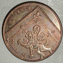 İNGİLTERE    2009    2 PENCE