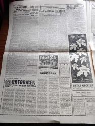 Cumhuriyet Gazetesi - 2 Eylül 1959 - Sanat Ve Politika Yazan Nadir Nadi Köşe Yazısı - OECE Heyeti Dün Ankara'ya Geldi - Hind Çin Çatışması Büyüyor - Kıbrıs'ta Çıkan Son İhtilafta Tutumumuz - Yeni Devlet Bakanı İzzet Akçal - Vatandaşın Çilesi 12 Röportajı Yapan Feyyaz Tokar Yazı Dizisi - İzmir'de NATO'ya Davetiye Gönderilmemiş - Şehit Teğmen Dinçer Akkanın Cenaze Töreninde Bir Görünüş - Ortadirek Yazan Yaşar Kemal Yazı Dizisi - Atatürk Büyük Taarruzu Günü Gününe Bildiriyor Yazan Haluk Yusuf Şehsuvaroğlu Yazı Dizisi - Türkiye İş Bankası - Koruyucu Melekler Çizgi Roman - Bay Oscar Karikatür - Bugünkü Radyo Programı - Buğday Bankası - Küçük Kıyametler Yazan Burhan Felek Köşe Yazısı - Türkiye İle İspanya Arasında Vize Kalktı - Ece Zeytinyağları - Sutopu Şampiyonası Galatasaray Modaspor Maçı Heybeliada'da - Fenerbahçe Kasımpaşa Maçı - Galatasaray 2. Reisi Ahmed Güre Modaspor'a Cevap Verdi - Milli Kürek Takımı Dün Yurda Döndü - Modaspor'un Son Kadrosu Fotoğrafı