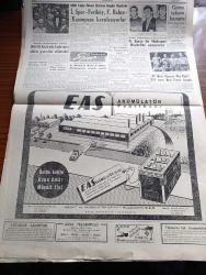 Cumhuriyet Gazetesi - 2 Eylül 1959 - Sanat Ve Politika Yazan Nadir Nadi Köşe Yazısı - OECE Heyeti Dün Ankara'ya Geldi - Hind Çin Çatışması Büyüyor - Kıbrıs'ta Çıkan Son İhtilafta Tutumumuz - Yeni Devlet Bakanı İzzet Akçal - Vatandaşın Çilesi 12 Röportajı Yapan Feyyaz Tokar Yazı Dizisi - İzmir'de NATO'ya Davetiye Gönderilmemiş - Şehit Teğmen Dinçer Akkanın Cenaze Töreninde Bir Görünüş - Ortadirek Yazan Yaşar Kemal Yazı Dizisi - Atatürk Büyük Taarruzu Günü Gününe Bildiriyor Yazan Haluk Yusuf Şehsuvaroğlu Yazı Dizisi - Türkiye İş Bankası - Koruyucu Melekler Çizgi Roman - Bay Oscar Karikatür - Bugünkü Radyo Programı - Buğday Bankası - Küçük Kıyametler Yazan Burhan Felek Köşe Yazısı - Türkiye İle İspanya Arasında Vize Kalktı - Ece Zeytinyağları - Sutopu Şampiyonası Galatasaray Modaspor Maçı Heybeliada'da - Fenerbahçe Kasımpaşa Maçı - Galatasaray 2. Reisi Ahmed Güre Modaspor'a Cevap Verdi - Milli Kürek Takımı Dün Yurda Döndü - Modaspor'un Son Kadrosu Fotoğrafı