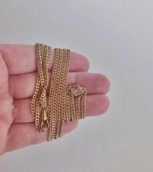 Antika Victorian Altın Dolgu Opal Taşlı Cep Saati Zinciri 0090