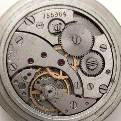 RUSYA USSR SERKİSOF MARKA ORİJİNAL ANTİK KURMALI MUHTEŞEM AKTİF CEP SAATİ SSS1E1A1 ÇOK NADİR