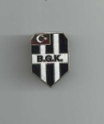 BEŞİKTAŞ GENÇLİK KULÜBÜ ARKASI PABUÇLU ROZET...