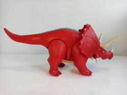 Fisher Price Imaginext Triceratops Kırmızı Mavi  Dinozor Figür Oyuncak 12'