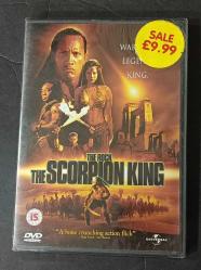 TÜRKÇE YOKTUR * THE SCORPION KING * DWAYNE JOHNSON * DVD AMBALAJINDA