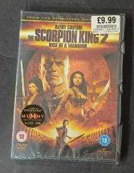TÜRKÇE YOKTUR * THE SCORPION KING 2: RISE OF A WARRIOR * RANDY COUTURE * DVD AMBALAJINDA