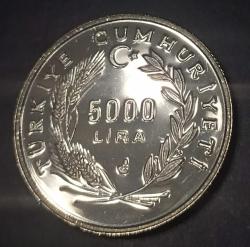 @@ 1992 5000 Lira @@Yahudi Göçü 500.Yılı @@