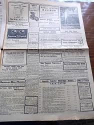 Cumhuriyet Gazetesi - 27 Haziran 1947 - Başlarken Yazan Nadir Nadi Başmakale - Üçler Konferansı Bugün Öğleden Sonra Açılıyor - İsmet İnönü'nün Celal Bayar'la Dünkü Görüşmesi Fotoğrafı - Et Buhranı - Gelir Vergisi Mevcut İhtiyacı Karşılayamaz - Hava Kurumu Kurultayında Dünkü Hararetli Tartışmalar Fotoğraf - Şükrü Koçak Kurum Başkanlığından Çekildi - İstanbul Vapuru Geliyor Fotoğraf - Shakespeare Festivalleri Ve Şairin Hüviyeti Yazan Ahmet Halil - Kabotaj Bayramı - Balkan Fütuhatında Türk Adaletinin Tesirleri Yazan İsmail Hami Danişmend - Adak Yazan Kemal Ragıp Yazı Dizisi - Yangın Faciası Yazan Burhan Felek Köşe Yazısı - Feridun Cemal Erkin'in Veda Kokteyli - Türkiye İle Irak Arasında Hava Seferleri - Torbalıda Atatürk İçin Yapılan Miting - Lorel Hardi Kuru Gürültü Bugün İpek Sinemasında - Ankara Yarışlarının Ek Haftası - Türkiye'de İş Bankası Yalova Ajansı - Bianki Bisikletleri - Norge Buzdolabı - Bugünkü Radyo Programı - Müzeyyen Senar Işıl Büyükdere Beyazparkta - Bulmaca