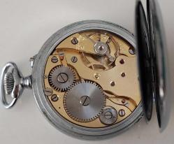 İSVİÇRE CHRONOMETRE MARKA ORİJİNAL AKTİF KURMALI ÇELTİKLİ ANTİK CEP SAATİ 3CCC1R1 ÇOK TEMİZ ÇOK NADİR