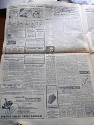 Cumhuriyet Gazetesi - 23 Şubat 1956 - Meclis Dün Fırtınalı Bir İçtima Daha Yaptı - Eskişehir'de Tekrarlayan Zelzele Tahribat Yaptı - Çete Sözü Üzerine İstifaya Kalkan Milletvekili Cemal Köprülü - Meclis Koridorlarında Dün Bir Hadiste Oldu - İbrahim Öktem Başbakan Adnan Menderes'e Cevap Veriyor - Fahreddin Kerim Gökay 1 Sene Belediye Reis Vekilliği Yapacak - Darülacezede Üzücü ve Güldürücü Bir Hadise - Kıbrıs Valisi Bugün Kıbrıs Türktür Partisi Lideri Doktor Fazıl Küçük İle Görüştü - Çakırcalıyı Biz Öldürdük Yazan Yaşar Kemal Yazı Dizisi - Çıplak Ayaklı Kontes Elhamra Sinemasında - Et ve Balık Kurumunun Fabrika Ve Tesisleri - Al Capone'un Hazine Vekili Öldü - Kalp Hastalıklarının Sırrına Yaklaşıldı - Yeni Bütçeye Girerken Yazan Burhan Felek Köşe Yazısı - Resimli Roman Çalınan Tabanca Yazan George Simenon Yazı Dizisi - Gönül Yazar Şark Gazinosunda - Milli Futbol Takımımızın Tek Seçicisi Eşfak Aykaç Dün Bir Basın Toplantısı Yaptı - Dün Yapılan Okullararası Voleybol Maçları- Pul Serisi