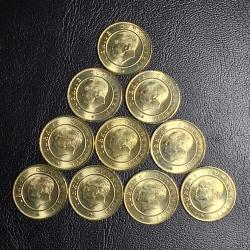 2020 YILI 5 KURUŞ 10 LU SET ÇİL  TCM 4039