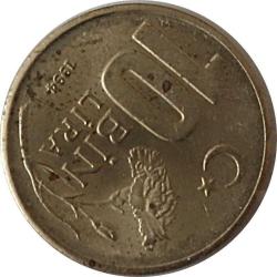 1994 Yılı Dünya Spor ve Olimpik Düşünce yılı 10  Bin Lira FAO Hatıra Özel Folder'inde ÇA