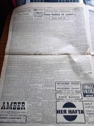 Cumhuriyet Gazetesi - 28 Haziran 1947 - Büyük Kaybımız Yunus Nadi'nin İkinci Ölüm Yıldönümü Fotoğraf - Bir Hatıra Yazan Yunus Nadi - Celal Bayar'ın Sivas'ta Dün Söylediği Nutuk - Demokrat Parti Genel Başkanı İsmet İnönü İle Görüşmelerine Dair İlk Açıklamayı Yaptı - Milletlerarası Bankadan 400 Milyon İstiyoruz - Polis Silah Aramalarına Hız Verdi - Et Buhranı Dün İstanbul'da En Şiddetli Devresine Girdi - Yunus Nadinin İlk Yazıları Yazan Kemal Salih Sel - Telefon Malzemesi geldi - Yeni Atletizm Ajanı Fenerbahçeli İdarecilerden Füruzan Tekil Oldu - Kocalara Eşek Dili Yediren Büyücü - Adak Yazan Kemal Ragıp Yazı Dizisi - Muhtar Seçiminde Jandarma Baskısı - Hasan Ali Yücel Kenan Öner Davası - Safiye Ayla Suzan Güven Semiha Coşar Cağaloğlu Çiftesaraylar Bahçesinde - İki Film Birden Sümer Sinemasında - Köy Kızı Filmi Taksim Sinemasında - Pehlivan Güreşleri Şehremini İnşirah Bahçesinde - Müzeyyen Senar Işıl Büyükdere Beyazparkta - Bugünkü Radyo Programı - Bulmaca - Nevrozin - Zehra Bilir