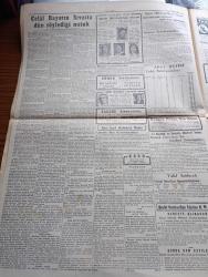 Cumhuriyet Gazetesi - 28 Haziran 1947 - Büyük Kaybımız Yunus Nadi'nin İkinci Ölüm Yıldönümü Fotoğraf - Bir Hatıra Yazan Yunus Nadi - Celal Bayar'ın Sivas'ta Dün Söylediği Nutuk - Demokrat Parti Genel Başkanı İsmet İnönü İle Görüşmelerine Dair İlk Açıklamayı Yaptı - Milletlerarası Bankadan 400 Milyon İstiyoruz - Polis Silah Aramalarına Hız Verdi - Et Buhranı Dün İstanbul'da En Şiddetli Devresine Girdi - Yunus Nadinin İlk Yazıları Yazan Kemal Salih Sel - Telefon Malzemesi geldi - Yeni Atletizm Ajanı Fenerbahçeli İdarecilerden Füruzan Tekil Oldu - Kocalara Eşek Dili Yediren Büyücü - Adak Yazan Kemal Ragıp Yazı Dizisi - Muhtar Seçiminde Jandarma Baskısı - Hasan Ali Yücel Kenan Öner Davası - Safiye Ayla Suzan Güven Semiha Coşar Cağaloğlu Çiftesaraylar Bahçesinde - İki Film Birden Sümer Sinemasında - Köy Kızı Filmi Taksim Sinemasında - Pehlivan Güreşleri Şehremini İnşirah Bahçesinde - Müzeyyen Senar Işıl Büyükdere Beyazparkta - Bugünkü Radyo Programı - Bulmaca - Nevrozin - Zehra Bilir