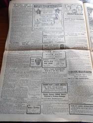 Cumhuriyet Gazetesi - 25 Haziran 1947 - Haydutlar Arasında Yazan Nadir Nadi Başmakale - İsmet İnönü Celal Bayar Görüşmeleri Ve CHP - Yunus Nadi Mükafatı Büyük Jürisi Dünkü Toplantısı Esnasında Fotoğraf - 1947 Yunus Nadi Mükâfatını Kazanan Tıp Talebesinden Erdoğan Meto Fotoğraf - Suriye'de Kanlı Seçimler - Tramvaya Asılmaktan 28416 Kişi Cezalandırıldı - Ekmekler Daha Beyaz Olacak - Adak Yazan Kemal Ragıp Yazı Dizisi - Hasan Ali Yücel İki Dava Daha Açtı - Gene Et Meselesi Yazan Burhan Felek Köşe Yazısı - Demokrat Parti Piyangosu - Işık Revüsü Aksaray Aynur Sinema Bahçesinde - Tepebaşı Bahçesinde Emsalsiz Bir Program - Halide Pişkin İhsan Balkır Skeçleri - General Electric - Bayan Rikkat Uyanık Suadiye Plaj Gazinosunda - Renault Otomobil - Refik Ve Müfid Sadıkoğlu Kardeşler Komandit ŞTi - Bugünkü Radyo Programı - Singer Saatleri - Parker 51 Dolma Kalem