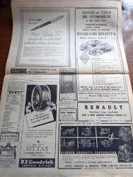 Cumhuriyet Gazetesi - 25 Haziran 1947 - Haydutlar Arasında Yazan Nadir Nadi Başmakale - İsmet İnönü Celal Bayar Görüşmeleri Ve CHP - Yunus Nadi Mükafatı Büyük Jürisi Dünkü Toplantısı Esnasında Fotoğraf - 1947 Yunus Nadi Mükâfatını Kazanan Tıp Talebesinden Erdoğan Meto Fotoğraf - Suriye'de Kanlı Seçimler - Tramvaya Asılmaktan 28416 Kişi Cezalandırıldı - Ekmekler Daha Beyaz Olacak - Adak Yazan Kemal Ragıp Yazı Dizisi - Hasan Ali Yücel İki Dava Daha Açtı - Gene Et Meselesi Yazan Burhan Felek Köşe Yazısı - Demokrat Parti Piyangosu - Işık Revüsü Aksaray Aynur Sinema Bahçesinde - Tepebaşı Bahçesinde Emsalsiz Bir Program - Halide Pişkin İhsan Balkır Skeçleri - General Electric - Bayan Rikkat Uyanık Suadiye Plaj Gazinosunda - Renault Otomobil - Refik Ve Müfid Sadıkoğlu Kardeşler Komandit ŞTi - Bugünkü Radyo Programı - Singer Saatleri - Parker 51 Dolma Kalem