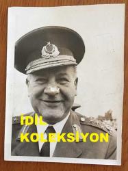 TÜRK SİLAHLI KUVVETLERİNİN 16. GENELKURMAY BAŞKANI ORGENERAL SEMİH SANCAR'IN ORİJİNAL FOTOĞRAFI - 12 x 9 cm EBADINDA (AÇIKLAMAYI OKUYUNUZ)