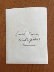 TÜRK SİLAHLI KUVVETLERİNİN 16. GENELKURMAY BAŞKANI ORGENERAL SEMİH SANCAR'IN ORİJİNAL FOTOĞRAFI - 12 x 9 cm EBADINDA (AÇIKLAMAYI OKUYUNUZ)