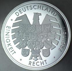 ALMANYA EYALETLER - RHEINLAND-PFALZ 2013 MADALYON. PORTA NIGRA 40 mm KALIN 44,3 gr GÜMÜŞ KAPLAMA RENKLİ PROOF BASKI KAPSÜLÜNDE ÇİL