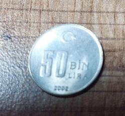 2002 50000 Lira