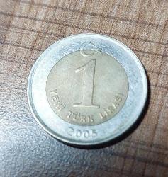 2005 1 Yeni Lira