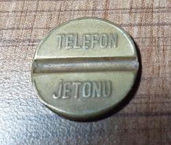 Eski PTT Telefon Jetonu