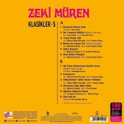 Klasikler 5 (Anılarım) (Plak) Zeki Müren