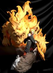 Rengoku Demon Slayer Figür - 25 cm