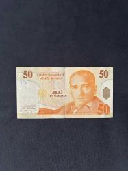 A16 seri 50 Yeni Türk Lirası