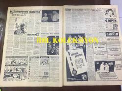 14 NİSAN 1959 - YENİ SABAH GAZETESİ - KIBRIS ANAYASA KOMİSYONU DÜN ÇALIŞMALARINA BAŞLADI, NİHAT ERİM - CHP GENİŞ BİR TEDKİK SEHAYATİ TERTİP ETTİ - IRAK'TAKİ TÜRKLERE YAPILAN BASKI - İHTİYAR HIRSIZ, HAKİMLERLE BAYRAMLAŞTI - CEZAYİRLİ FRANSIZLAR DE GAULLA'Ü YUHALADI - FAZLA VİSKİ İÇEN BİR GENÇ ÖLDÜ - FÜZE ve AY - MARMARADA KAYBOLAN 4 KİŞİDEN ÜMİT KESİLDİ - GİNA AMERİKA'DA - FETHİ BARS - JUDD SAXON - HASBİ TEMBELLER - CAFER İLE HÜRMÜZ, HAYK HAMMER, OĞUZ ARAL, ALTAN ERBULAK, MORT WALKER, KEN BALD, KARİKATÜR ÇİZİMLERİ - İSTANBUL BANKASI - ALLAH'IN DAĞLARI - SİYAVUŞGİL - ÇİZMECİ LASTİK SU BORULARI - NEHRU: ''TİBET'DE ÇARPIŞMA DEVAM EDİYOR'' - NUH'UN ANKARA MAKARNASI REKLAMI - YAPI ve KREDİ BANKASI 1950'LER REKLAMI - BELEDİYE ZABITA MEMURU RÜŞVET ALMIŞ - NEZİHE ARAZ - REŞAT EKREM KOÇU, OSMANLI - SADIK DEMİR, ŞİRİN TÜLİN, UÇAN ADAM, WAYNE BORING - SİNEMA, PASİFİK İNCİLERİ KRALI, ÇAPKIN KUMARBAZ, FOSFORLU CEVRİYE - GRİPİN 1950'LER - VİTA 1950'LER - ŞEHİR TİYATROLARI, NE UMURUN, TURGUT ATALAY
