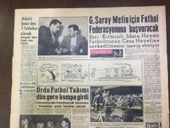 14 NİSAN 1959 - YENİ SABAH GAZETESİ - KIBRIS ANAYASA KOMİSYONU DÜN ÇALIŞMALARINA BAŞLADI, NİHAT ERİM - CHP GENİŞ BİR TEDKİK SEHAYATİ TERTİP ETTİ - IRAK'TAKİ TÜRKLERE YAPILAN BASKI - İHTİYAR HIRSIZ, HAKİMLERLE BAYRAMLAŞTI - CEZAYİRLİ FRANSIZLAR DE GAULLA'Ü YUHALADI - FAZLA VİSKİ İÇEN BİR GENÇ ÖLDÜ - FÜZE ve AY - MARMARADA KAYBOLAN 4 KİŞİDEN ÜMİT KESİLDİ - GİNA AMERİKA'DA - FETHİ BARS - JUDD SAXON - HASBİ TEMBELLER - CAFER İLE HÜRMÜZ, HAYK HAMMER, OĞUZ ARAL, ALTAN ERBULAK, MORT WALKER, KEN BALD, KARİKATÜR ÇİZİMLERİ - İSTANBUL BANKASI - ALLAH'IN DAĞLARI - SİYAVUŞGİL - ÇİZMECİ LASTİK SU BORULARI - NEHRU: ''TİBET'DE ÇARPIŞMA DEVAM EDİYOR'' - NUH'UN ANKARA MAKARNASI REKLAMI - YAPI ve KREDİ BANKASI 1950'LER REKLAMI - BELEDİYE ZABITA MEMURU RÜŞVET ALMIŞ - NEZİHE ARAZ - REŞAT EKREM KOÇU, OSMANLI - SADIK DEMİR, ŞİRİN TÜLİN, UÇAN ADAM, WAYNE BORING - SİNEMA, PASİFİK İNCİLERİ KRALI, ÇAPKIN KUMARBAZ, FOSFORLU CEVRİYE - GRİPİN 1950'LER - VİTA 1950'LER - ŞEHİR TİYATROLARI, NE UMURUN, TURGUT ATALAY