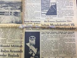 20 NİSAN 1938 - TAN GAZETESİ - 1938 DEPREMİ - DÜNKÜ ZELZELE; ORTA ve DOĞU ANADOLUDA ŞİDDETLİ BİR SARSINTI OLDU - BİRÇOK EV YIKILDI, KIRŞEHİR, ÇANKIRI ve YOZGAT SARSILDI - FRANKİSTLER İLERLİYOR - DEMİR MUHAFIZLAR TEŞKİLATI ŞEFLERİ DİVANIHARPTE, RUMEN FAŞİSTLERİ SON KOZLARINI OYNAMAMIŞLAR, BAŞVEKİL PATRİN MİRON - CİANO, BLONDEL MÜLAKATI - BİR FRANSIZ GAZETESİNE GÖRE İSLAM MEMLEKETLERİ HİLAFETİ İHYA ETMEYECEKLER - PERAKENDECİ KASAPLAR ETİ DAHA UCUZA ALACAK - FAKİR HALK HAMAMLARDA BEDAVA YIKANACAK - FARMAKOLOĞLAR BİRLİĞİ - EREĞLİ KANALININ TEMİZLENMESİNE GEÇİLİYOR - ÖMER RIZA DOĞRUL - ŞİMENDİFER KUMPANYALARI DA SATIN ALINACAK - BURHAN FELEK - 1938 SİNEMA SEANSLARI FİLM LİSTESİ, SARI ZAMBAK, MELEK SİNEMASI, SARATOGA, MEÇHUL KADIN, JOAN CRAWFORD - İPEK SİNEMASI, TEHLİKELİ AŞK, LORETTA YOUNG, DON AMADE, FRANSIZ TİYATROSU, ALFRED CORTOT  - DİLSİZ ÇIRAK USTASININ PARASINI ÇALMIŞ - RUMANYADA FAŞİST KAVGASI - TÜRK İSLAM ESERLERİ MÜZESİ, İBRAHİM HAKKI KONYALI - GİZLİ DÜŞMAN, SABİHA ZEKERİYA