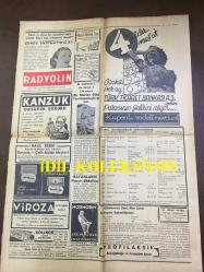 20 NİSAN 1938 - TAN GAZETESİ - 1938 DEPREMİ - DÜNKÜ ZELZELE; ORTA ve DOĞU ANADOLUDA ŞİDDETLİ BİR SARSINTI OLDU - BİRÇOK EV YIKILDI, KIRŞEHİR, ÇANKIRI ve YOZGAT SARSILDI - FRANKİSTLER İLERLİYOR - DEMİR MUHAFIZLAR TEŞKİLATI ŞEFLERİ DİVANIHARPTE, RUMEN FAŞİSTLERİ SON KOZLARINI OYNAMAMIŞLAR, BAŞVEKİL PATRİN MİRON - CİANO, BLONDEL MÜLAKATI - BİR FRANSIZ GAZETESİNE GÖRE İSLAM MEMLEKETLERİ HİLAFETİ İHYA ETMEYECEKLER - PERAKENDECİ KASAPLAR ETİ DAHA UCUZA ALACAK - FAKİR HALK HAMAMLARDA BEDAVA YIKANACAK - FARMAKOLOĞLAR BİRLİĞİ - EREĞLİ KANALININ TEMİZLENMESİNE GEÇİLİYOR - ÖMER RIZA DOĞRUL - ŞİMENDİFER KUMPANYALARI DA SATIN ALINACAK - BURHAN FELEK - 1938 SİNEMA SEANSLARI FİLM LİSTESİ, SARI ZAMBAK, MELEK SİNEMASI, SARATOGA, MEÇHUL KADIN, JOAN CRAWFORD - İPEK SİNEMASI, TEHLİKELİ AŞK, LORETTA YOUNG, DON AMADE, FRANSIZ TİYATROSU, ALFRED CORTOT  - DİLSİZ ÇIRAK USTASININ PARASINI ÇALMIŞ - RUMANYADA FAŞİST KAVGASI - TÜRK İSLAM ESERLERİ MÜZESİ, İBRAHİM HAKKI KONYALI - GİZLİ DÜŞMAN, SABİHA ZEKERİYA