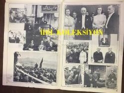 İSMET İNÖNÜ'NÜN VEFATI SONRASI BASILMIŞ 30 ARALIK 1973 TARİHLİ MİLLİYET GAZETESİ ve İSMET İNÖNÜ'NÜN FOTOĞRAF ALBÜMLÜ HAYATI EKİ, 2'Lİ SET HALİNDE - YILIN ADAMLARI, İSMET İNÖNÜ, BÜLENT ECEVİT, SÜLEYMAN DEMİREL - METİN TOKER, İSMET İNÖNÜ'YÜ ANLATIYOR - ÜNLÜ BİR TÜRKÜN HAYATI, İNÖNÜ ALBÜMÜ - İSMET İNÖNÜ'NÜN ATATÜRK ve AİLESİYLE FOTOĞRAFLARI - SİNEVİZYON SİNTAŞ SİNEMALARI, SİNEMA FİLM SEANSLARI: BABA, THE GOTFATHER FİLM REKLAMI, MAYMUNLAR CEHENNEMİNDE İSYAN, GÜLLÜ GELİYOR GÜLLÜ  TÜRKAN ŞORAY, EDİZ HUN - TOPLAM 28 SAYFA