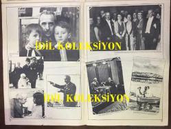 İSMET İNÖNÜ'NÜN VEFATI SONRASI BASILMIŞ 30 ARALIK 1973 TARİHLİ MİLLİYET GAZETESİ ve İSMET İNÖNÜ'NÜN FOTOĞRAF ALBÜMLÜ HAYATI EKİ, 2'Lİ SET HALİNDE - YILIN ADAMLARI, İSMET İNÖNÜ, BÜLENT ECEVİT, SÜLEYMAN DEMİREL - METİN TOKER, İSMET İNÖNÜ'YÜ ANLATIYOR - ÜNLÜ BİR TÜRKÜN HAYATI, İNÖNÜ ALBÜMÜ - İSMET İNÖNÜ'NÜN ATATÜRK ve AİLESİYLE FOTOĞRAFLARI - SİNEVİZYON SİNTAŞ SİNEMALARI, SİNEMA FİLM SEANSLARI: BABA, THE GOTFATHER FİLM REKLAMI, MAYMUNLAR CEHENNEMİNDE İSYAN, GÜLLÜ GELİYOR GÜLLÜ  TÜRKAN ŞORAY, EDİZ HUN - TOPLAM 28 SAYFA