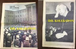 İSMET İNÖNÜ'NÜN VEFATI SONRASI BASILMIŞ 30 ARALIK 1973 TARİHLİ MİLLİYET GAZETESİ ve İSMET İNÖNÜ'NÜN FOTOĞRAF ALBÜMLÜ HAYATI EKİ, 2'Lİ SET HALİNDE - YILIN ADAMLARI, İSMET İNÖNÜ, BÜLENT ECEVİT, SÜLEYMAN DEMİREL - METİN TOKER, İSMET İNÖNÜ'YÜ ANLATIYOR - ÜNLÜ BİR TÜRKÜN HAYATI, İNÖNÜ ALBÜMÜ - İSMET İNÖNÜ'NÜN ATATÜRK ve AİLESİYLE FOTOĞRAFLARI - SİNEVİZYON SİNTAŞ SİNEMALARI, SİNEMA FİLM SEANSLARI: BABA, THE GOTFATHER FİLM REKLAMI, MAYMUNLAR CEHENNEMİNDE İSYAN, GÜLLÜ GELİYOR GÜLLÜ  TÜRKAN ŞORAY, EDİZ HUN - TOPLAM 28 SAYFA