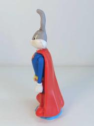 Looney Tunes Bugs Bunny DC Justice League Superman Kostümünde Burger King Oyuncak Figür 2023