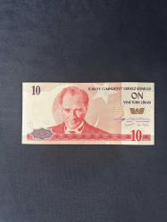 A90 son prefiks 10 Yeni Türk Lirası