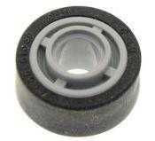 Lego 42610c02 - Açık Mavi Gri Tekerlek 11mm D. x 8mm Orta Yivli Siyah Lastik 14mm D. x 6mm Düz Pürüzsüz (42610 / 50945)