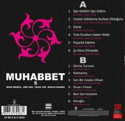 Muhabbet 5 (Plak) Arif Sağ, Muhlis Akarsu, Musa Eroğlu, Yavuz Top