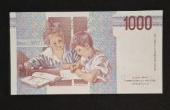 İtalya 1000 Lire 1990 ÇİL KAĞIT PARA