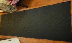 KESİLMEMİŞ 7 Lİ DİLİMLİ KABE ÖRTÜSÜ. 266 CM X 85 CM. FIRSAT.
