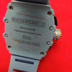 RİCHARD MİLLE - ERKEK KOL SAATİ. SIFIR. KULLANILMADI. SÜPER KLON. UYGUN FİYATTAN. FIRSAT