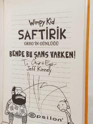 SAFTİRİK GREG'İN GÜNLÜĞÜ 9 BENDE BU ŞANS VARKEN - İMZALI - 1. BASKI