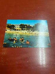 Erdek gülplaj  keskin color   kartpostalı 15.5x10.5 ebatında