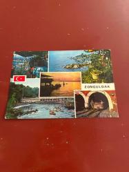 Zonguldak’dan beş ayrı görünüm hitit color  kartpostalı 15.5x10.5 ebatında