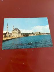 Dolmabahçe camii ve sarayı keskin color  kartpostalı 15x10.5 ebatında